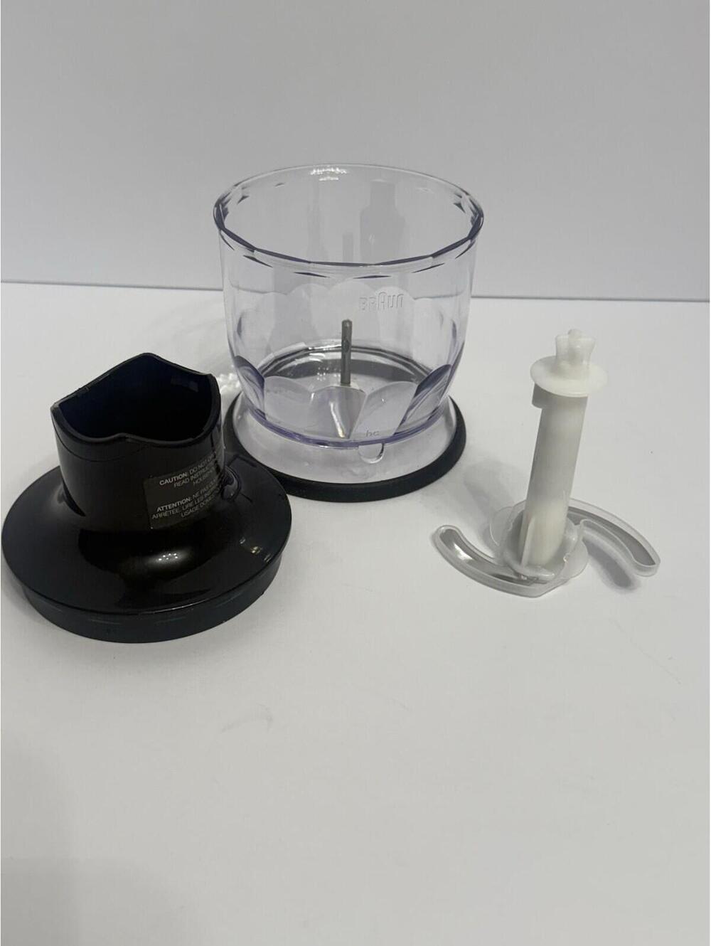 Braun MQS200BK MultiQuick Chopper Hand Blender Attachment, 1.5-Cup